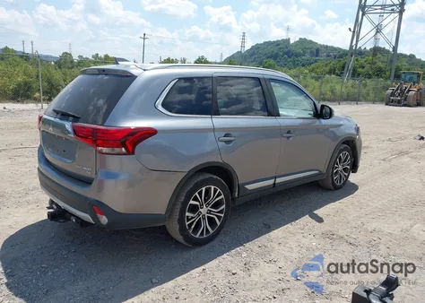 2017 Mitsubishi Outlander Sel from USA, damaged, VIN JA4AZ3A35HZ055663